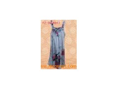 Silk long strap dress, Satin long strap dress, Fancy long strap dress图1
