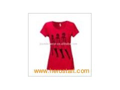 Ladies T-shirt / women`s T-shirt with printing图1