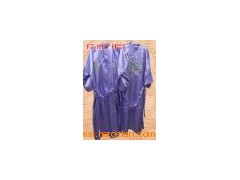 Silk Dress 100% satin Pajama factory direct wholesale, customized order welcome图1