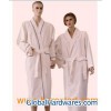 100% cotton waffle&towelling bathrobe