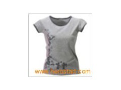 Ladies T-shirt/ Women  T-shirt / Ladies Tee / Woman T-shirt with printing图1