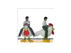 Chickren-Rider Costume Mascot图1