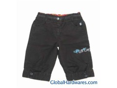 Canvas shorts with embroidery图1