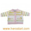 Baby′s Knitted Cardigan, Cotton Sweater (SFY-A123)
