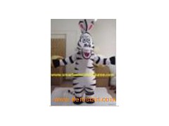 Zebra Mascot Suit图1