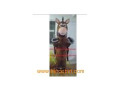 Plush Animal Mascot Costume图1