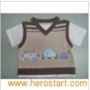 Baby′s Knitted Vest, Cotton Sweater (SFY-A118)