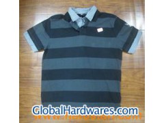 woven shirt collar T-shirt Men's 100%Cotton图1