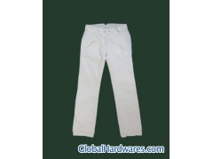 white woven trouser图1
