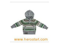100% Cotton Hoody Pullover Sweater (KX-CB19)图1