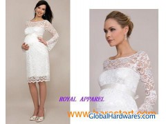Pregnant Lace Dress (SH-420)图1