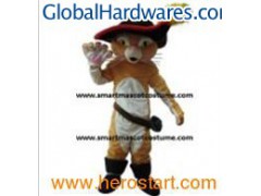 Shrek Cat Costume/Shrek Cat Mascot/Puss in Boots Costume图1