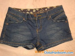 Lady used jean short pants图1