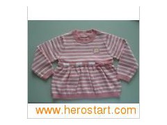 Baby′s Knitted Pullover, Cotton Sweater (SFY-A045)图1