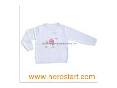 100% Cotton Children′s Round-Neck Sweater (KX-CG22)图1