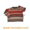 Baby′s Crew Neck Striped Sweater (KX-B69)