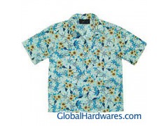 Boys floral print S/S woven Shirt图1