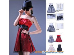 Lovely Silk Lady Dress (A88177)图1