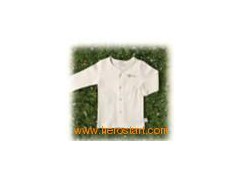 100% organic cotton baby clothing sets, baby suit,图1