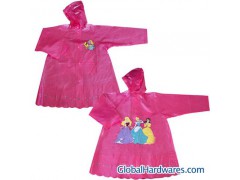 fashion PVC girl raincoat图1