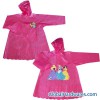 fashion PVC girl raincoat