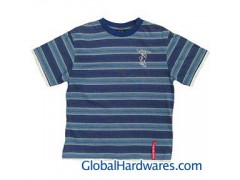 Boys yarn dyed stripe S/S t-shirt图1