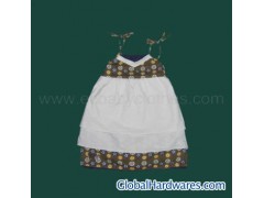 Girls' crochet lace dress图1