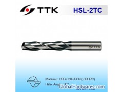 HSS 2-Flute End Mill Long Flute图1