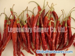 Dried red Yunnnan Chili with stem( export grade)图1