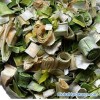 Dehydrated leek white