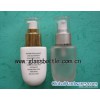 Frosted Glass Cosmetic Bottle