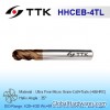 Ultra Fine Micro Grain Carbide 4-Flute Ball End Mill