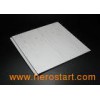 Fireproof White PVC Wall Panels / Shower Wall Panels For Ba