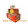 Colorful Recyclable Cardboard Counter Display Art Paper For