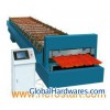 Custom Roof Panel Roll Forming Machine with Hydraulic Cutte