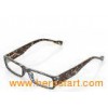 Black Leopard Print Polycarbonate Eyeglass Frames For Presb