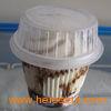 170ml Disposable Ice Cream Cups / Clear Plastic Sundae Cups