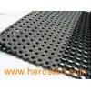 Black Anti-slip Rubber Mat , Natural Rubber Mat 1100mm x 16