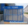 Blue Construction Hoist Parts Building Lifter Single Elevat