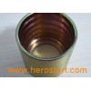 Stainless Steel Hydraulic Hose Ferrules , Chrome Plating Fe
