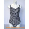 OEM ladies swimwear large sizes 100% polyester swim suit wi