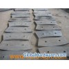 High Cr Iron Cast Ball Mill Liners For Cement Mill DF048 Wi