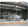 Q235 Steel Hangar with Color Corrugated Steel Sheet