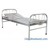 Stainless Steel Single-Crank/Semi-Fowler Hospital Bed (A48)