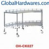 Stainless Steel Sector Instrument Table Trolley