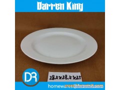 Stock porcelain dinnerware plate