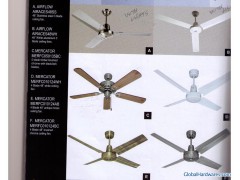 3 Blade White Ceiling Fan