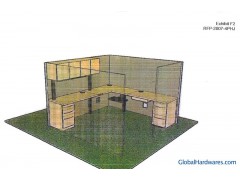 Office furniture------cubicle type worcenters