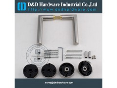 Fire rated /EN 1906 standard hollow/tube lever door handle DDTH001图2