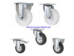 Shopping cart castor wheel,european castor wheel,platform castor wheel图2